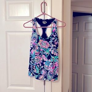 Lilly Pulitzer luxletic  top,, work out  or bathing suit top